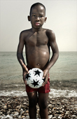 "Boy with a ball"